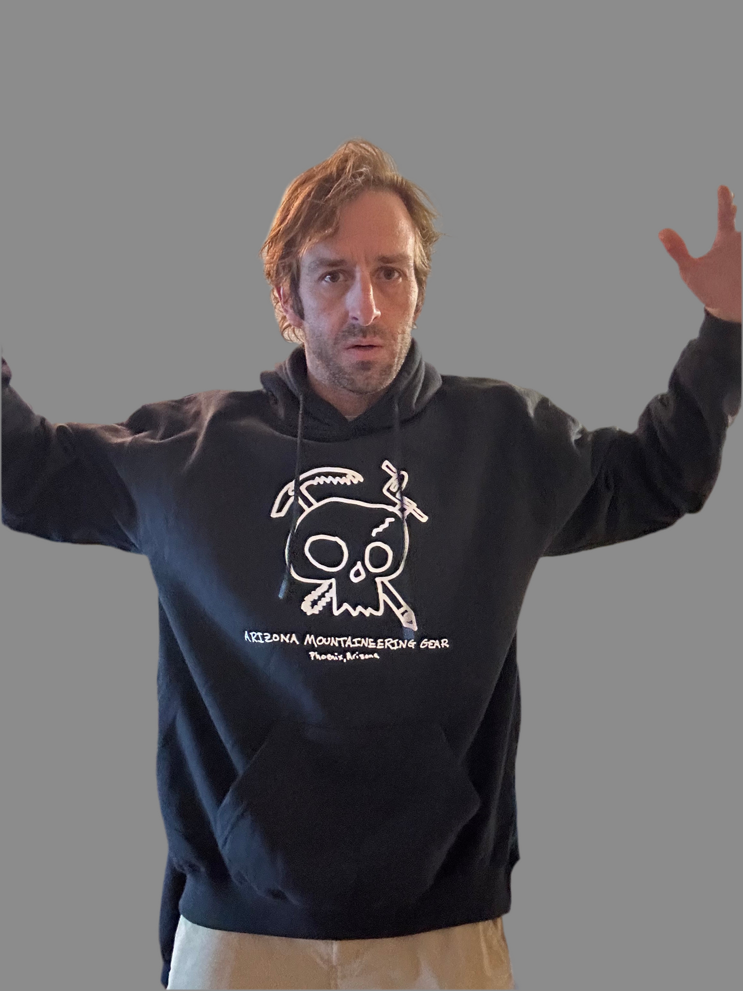 Single Skull Hoody
