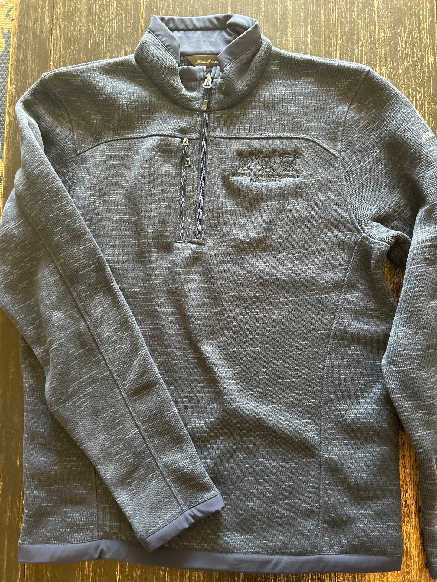 AMG 1/4 zip fleece sweater